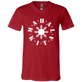 Mahal Kita In Circle Sun Unisex Jersey V-Neck T-Shirt